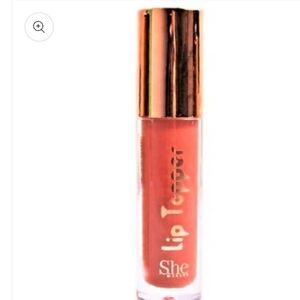 She Makeup Lip Topper Lip Plumping Gloss 4g New